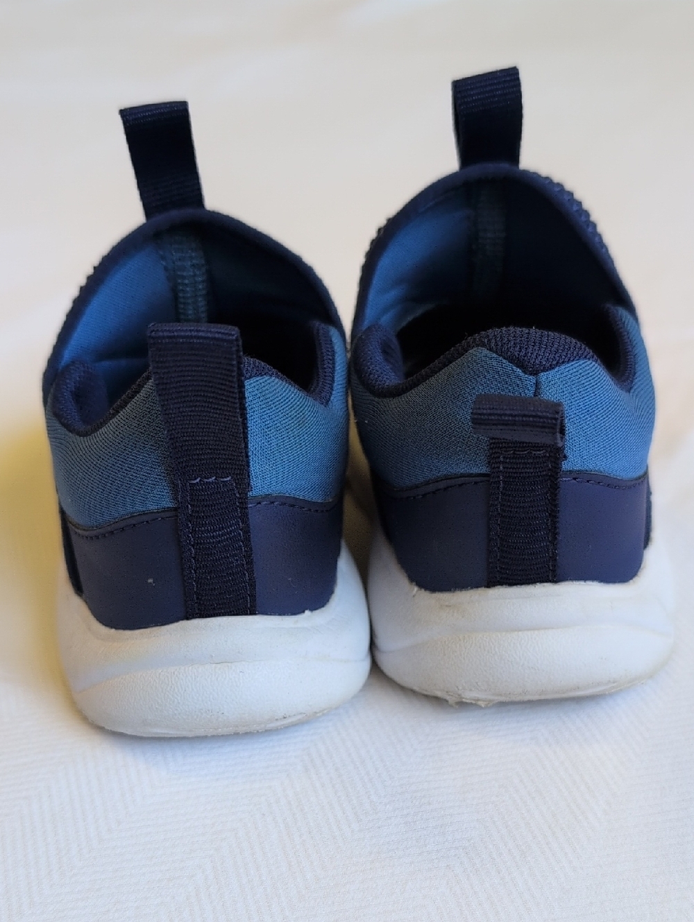 Puma Toddler Slip On Athletic Runners Blue Orange Training Sneakers Shoes Size 5 - Picture 4 of 8